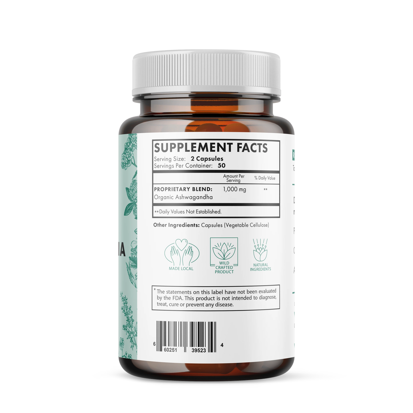 ASHWAGANDHA ROOT, ORGANIC