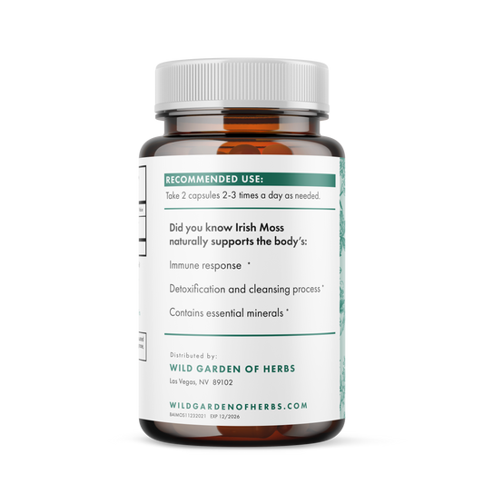 Did you know this combination of herbs naturally support the body’s: Immune response, Detoxification and cleansing process, Contains essential minerals.